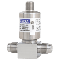 WIKA Ultra High Purity Transducer, Ex nA nL, Model WU-20, WU-25 and WU-26